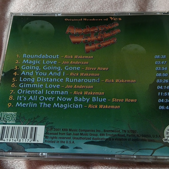 Anderson wake man Howe CD - Picture 3 of 3